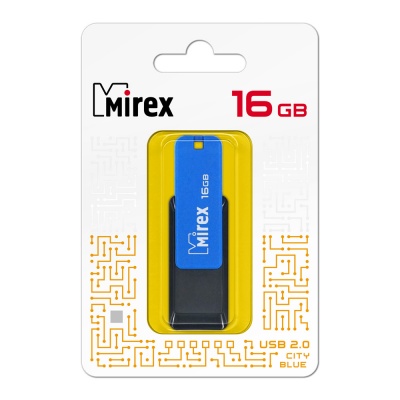 USB 16 - -  MIREX USB 16Gb CITY BLUE
